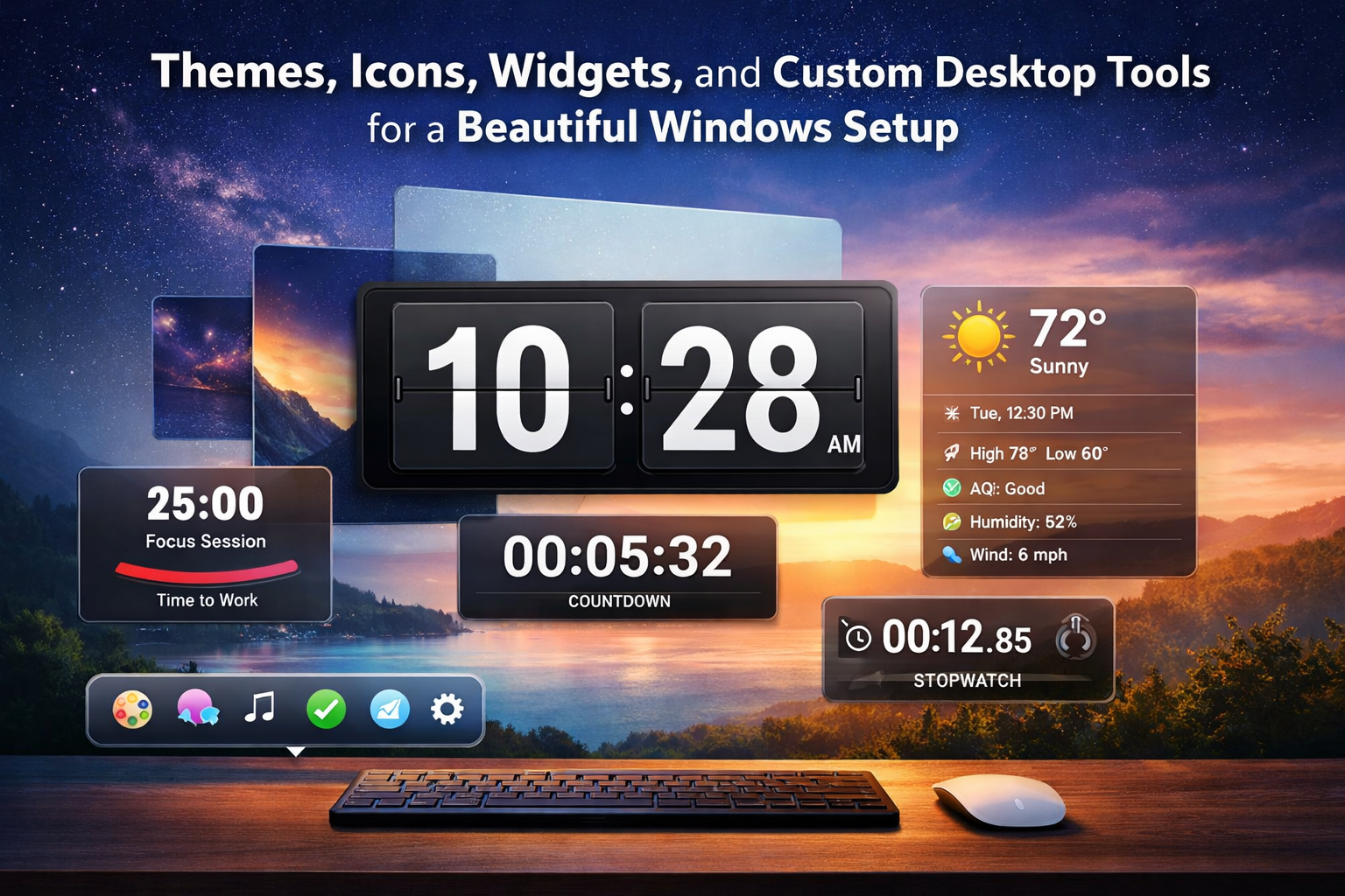Read more about the article Themes, Icons & Widgets for Desktop