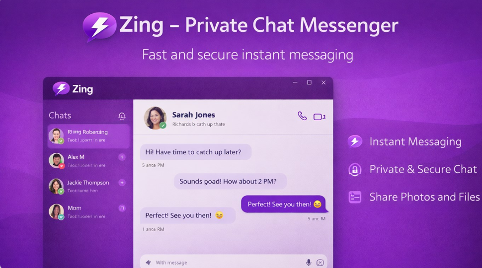 Read more about the article Zing – Private Chat Messenger